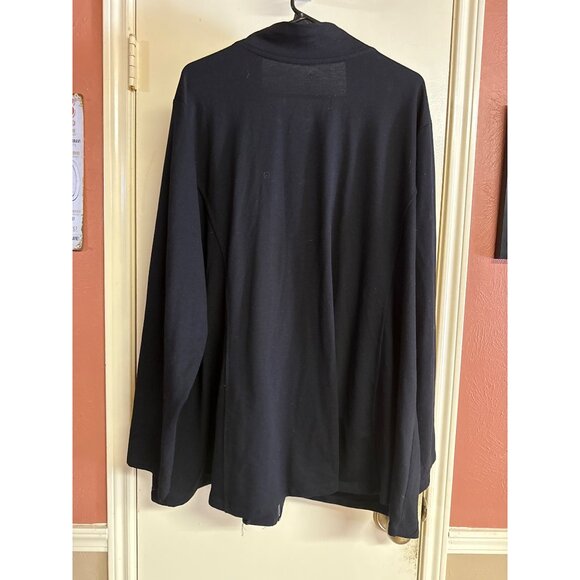 Ave Leisure Zip-Up Jacket Black 30/32 - Picture 6 of 8